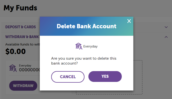 How Do I Delete A Bank Account? – The Lott Help Centre