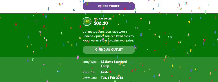 online lotto checker